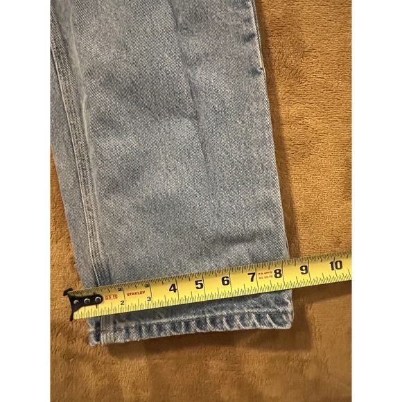 Carhartt Jeans - Blue Denim Work Wear Pants - Mens Durable Slacks - 34 x 34 - Picture 2 of 11